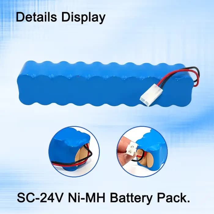 Batterie Ni-MH 24V 9800mAh pour aspirateur Rowenta Besen Air Force Extreme RH8770 RH8771WS RH877501 RH8779 RH877901