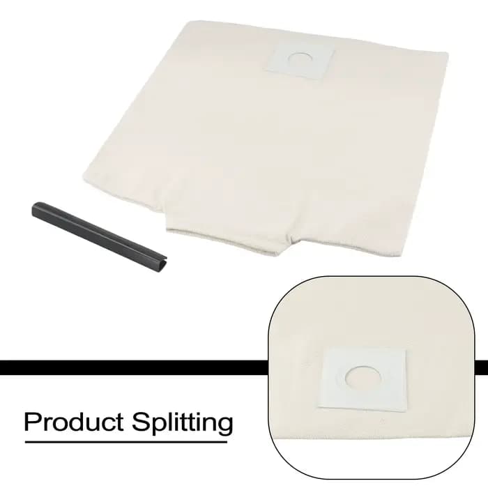 Sacs à poussière réutilisables pour aspirateur Nilfisk VP100 VP200 VP300