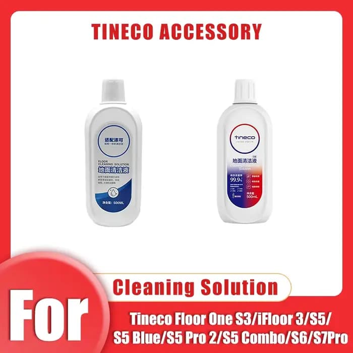 Solution de nettoyage pour Tineco Floor One S3/iFloor 3/S5/S5 Pro 2/S5 Combo/S6/Stretch/S7Pro