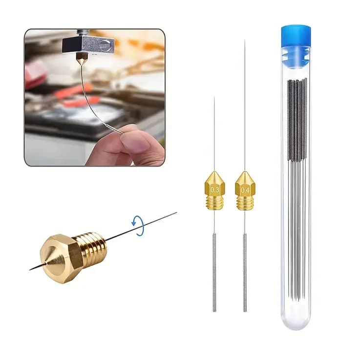 Kit de buse de nettoyage en acier inoxydable
