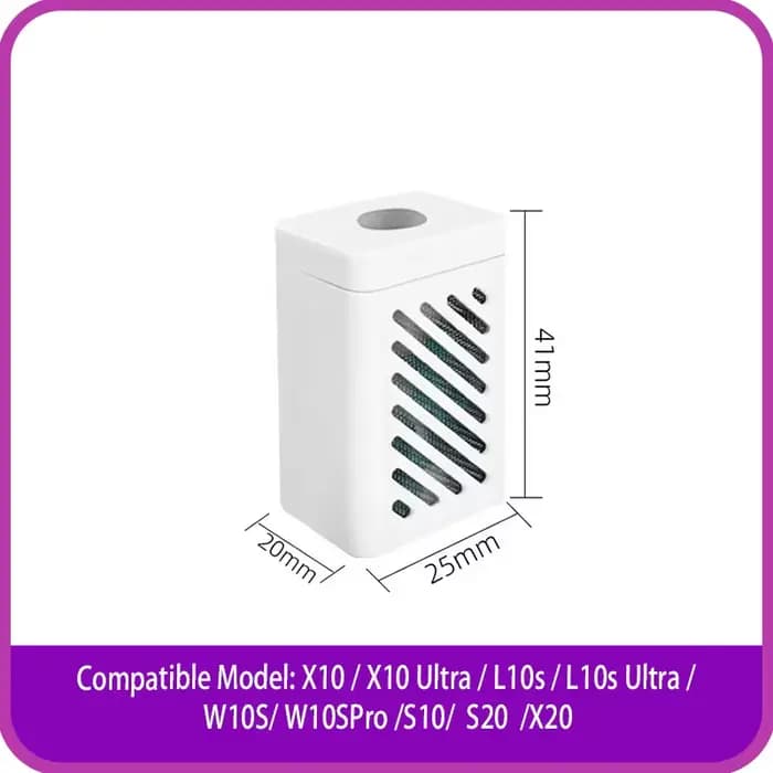 Module de stérilisation par ions d'argent pour l'aspirateur robot Dreame X10/Ultra L10s/Ultra W10S/Pro S10 S20 X20/xiaomi C102CN