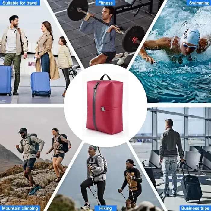 Sacs de compression sous vide 17L avec pompe à air