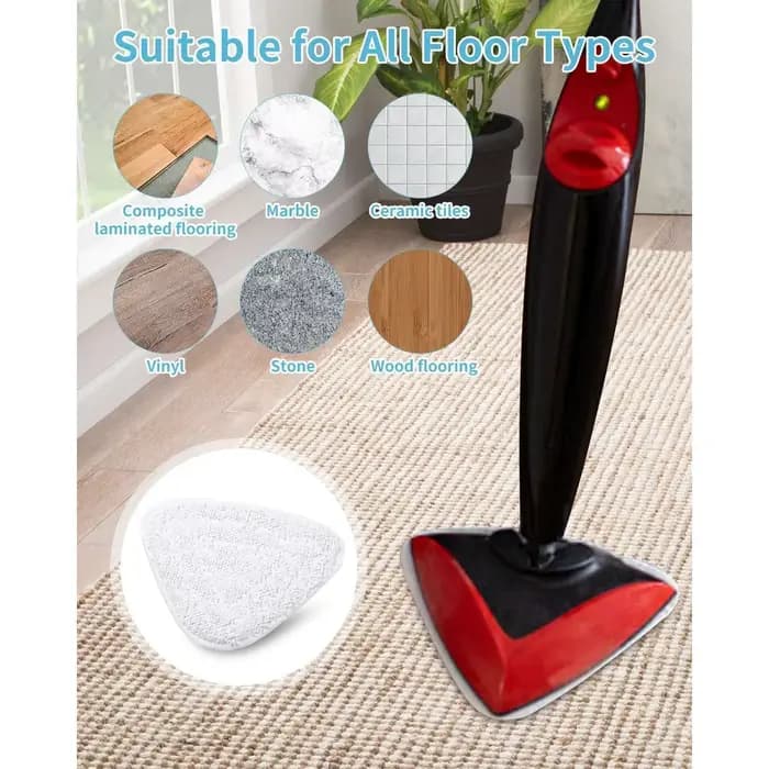 Housses de Rechange pour Nettoyeur à vapeur Vileda Steam Mop
