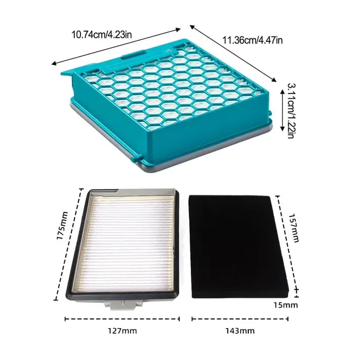 Filtre à poussière Fine pour aspirateur Miele Boost CX1 11639240