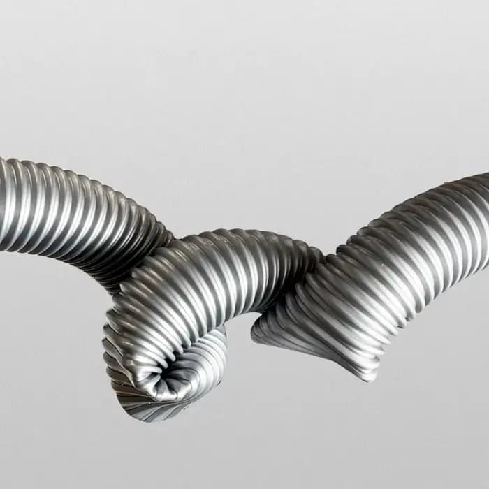 Paille à soufflet pour aspirateur