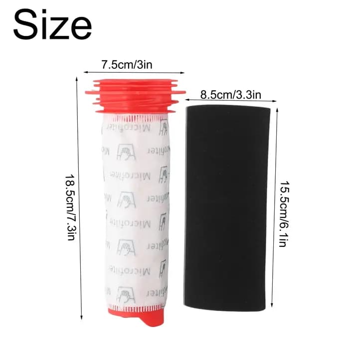 Kit de anciers de filtre en mousse pour BOSwivel 202 let