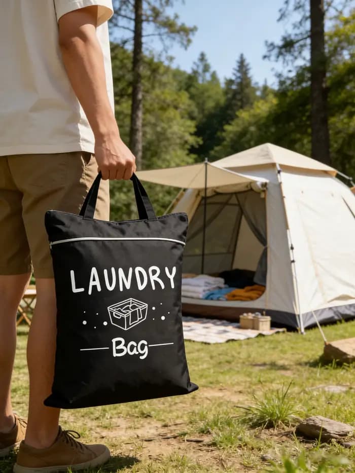 Sac à linge de voyage grande capacité 48*58cm