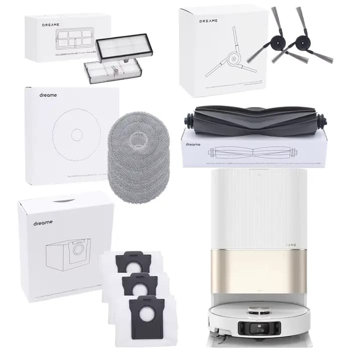 【Optionnel】 Accessoires d'origine pour aspirateur robot Dreame X40 Ultra