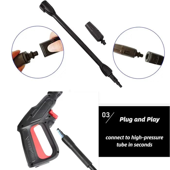 Buse de pistolet de pulvérisation pour nettoyeur haute pression