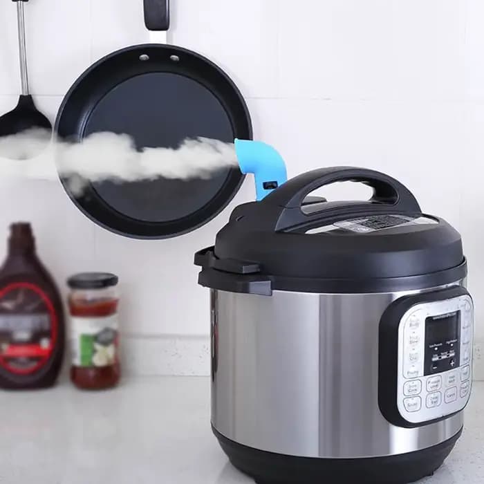 Accessoires de valve de décharge de vapeur rotative à 360° en silicone pour autocuiseur