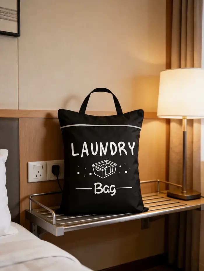 Sac à linge de voyage grande capacité 48*58cm