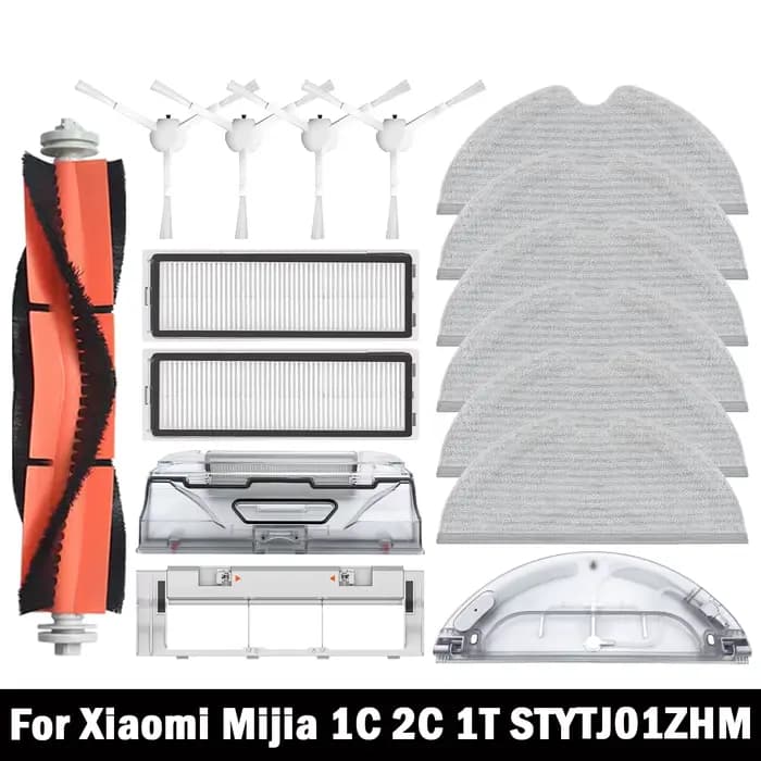 Pour Xiaomi Mijia 1C 1T Mi Robot aspirateur vadrouille Dreame F9 filtre Hepa brosse latérale principale