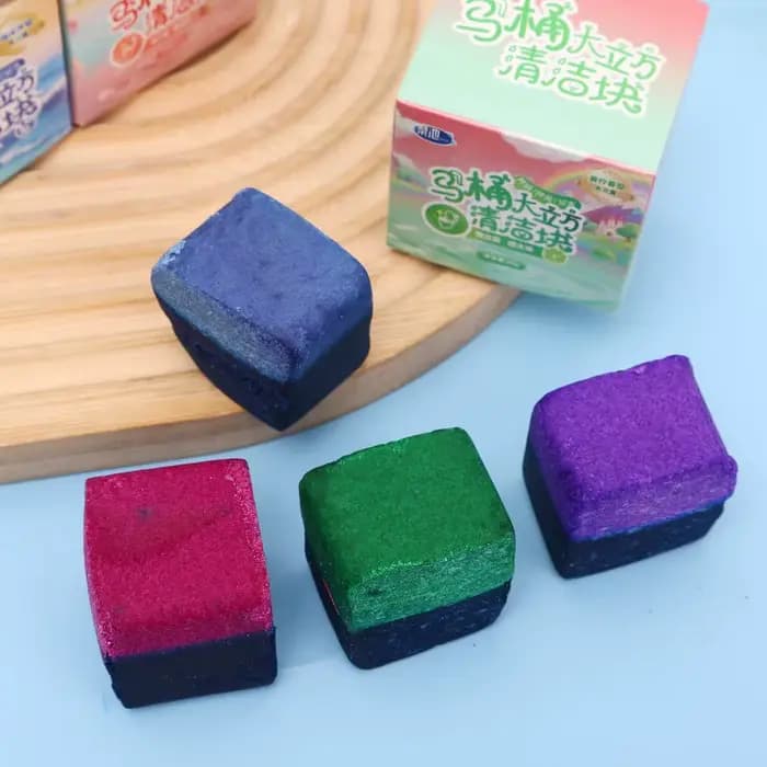 Mini Cube nettoyant pour toilettes