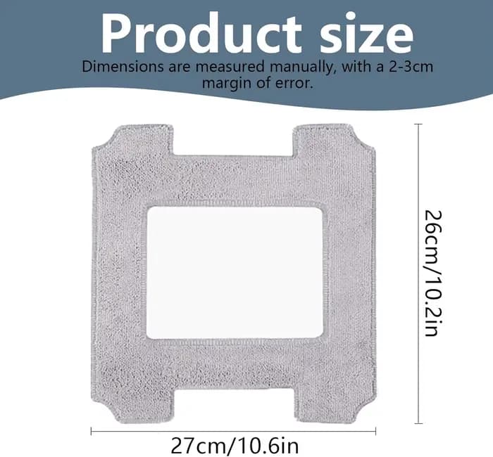 Chiffon de nettoyage pour robot aspirateur de fenêtres Ecovacs Winbot W2 Omni