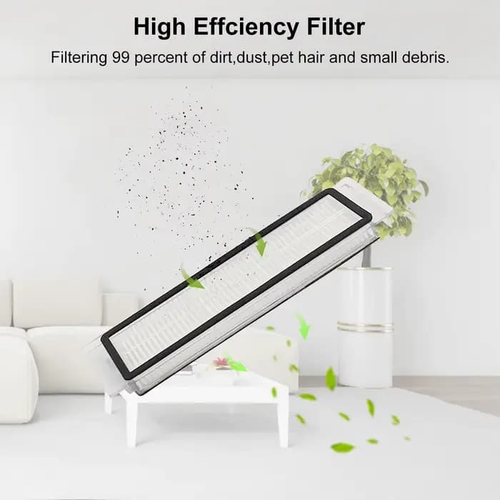 Filtre de vadrouille à brosse latérale principale pour aspirateur Robot Roborock E3 E4 E5 S4 S4 Max S5 Max pour Xiaomi Mijia 1S SDJQR01RR SDJQR02RR