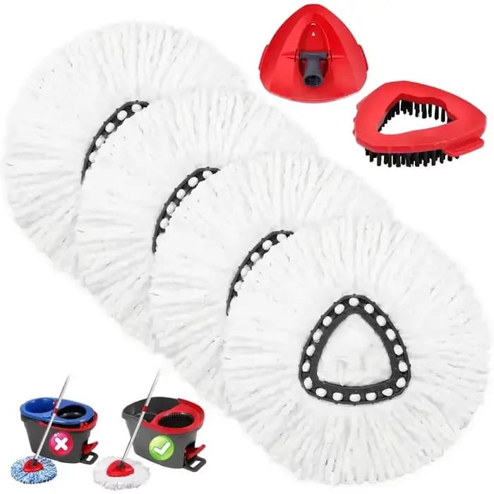 1/3/5/10 pièces vadrouille pour Vileda essorage nettoyage remplacement propre Microfibre