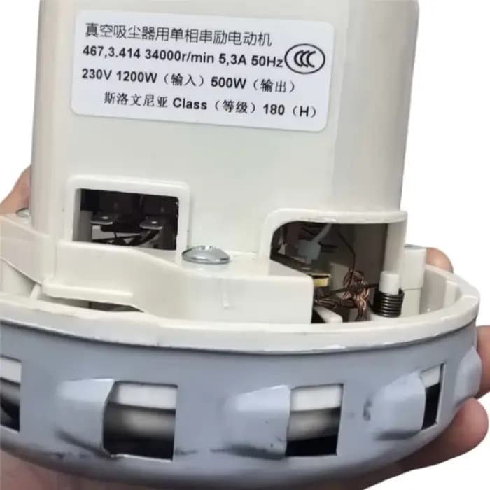 Moteur d'aspirateur 467.3.414 3400r/min 5.3A 50HZ 230V 1200w pour aspirateur FESTOOL Mirka 950L / Remplacement Karcher A 2054