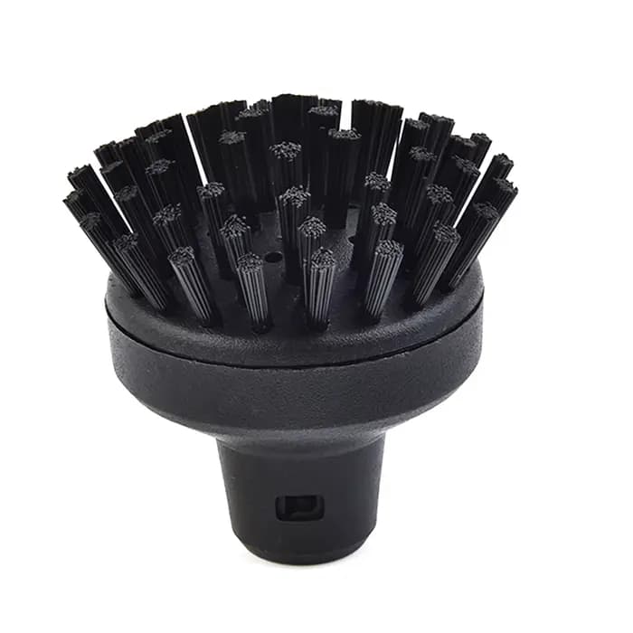 Grande brosse ronde pour nettoyeur vapeur