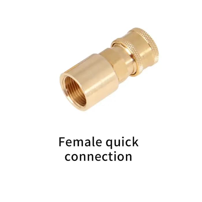 Adaptateur d'accessoires de lavage de voiture pour tête de pistolet