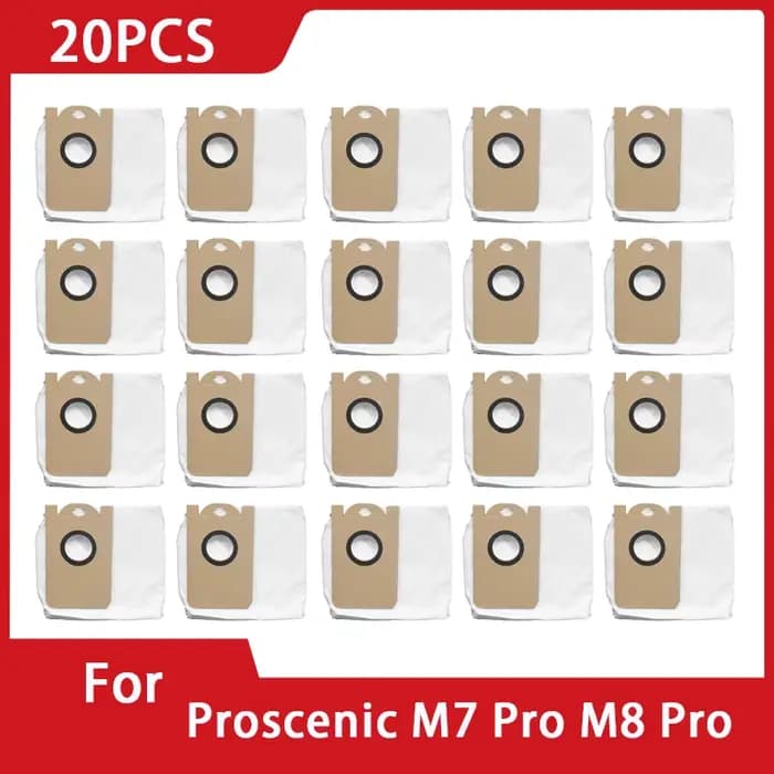 Sac à poussière pour aspirateur Robot Proscenic M7 Pro M8 Pro