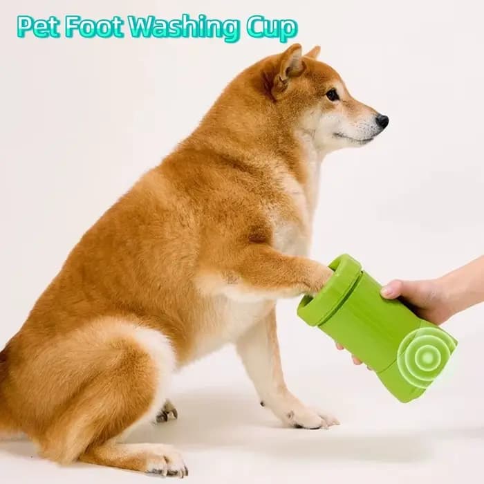 Nettoyeur de pieds de chien électrique Portable et automatique