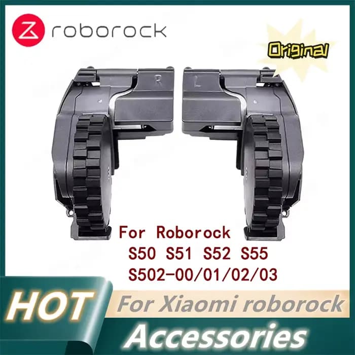 Roue de voyage gauche et droite pour aspirateur d'origine Roborock S5