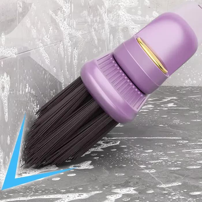 Brosse rotative de nettoyage de fentes en forme de V