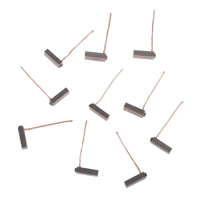 10 pièces 5*7*19mm Balais de charbon pour générateur électrique