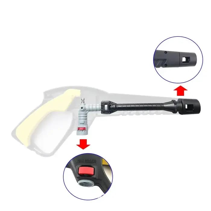 Valve de pistolet de pulvérisation pour nettoyeur haute pression
