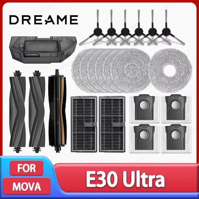 Accessoires de remplacement pour aspirateur Robot MOVA E30 Ultra