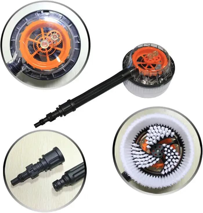 Adaptateur de brosse rotative pour nettoyeur haute pression