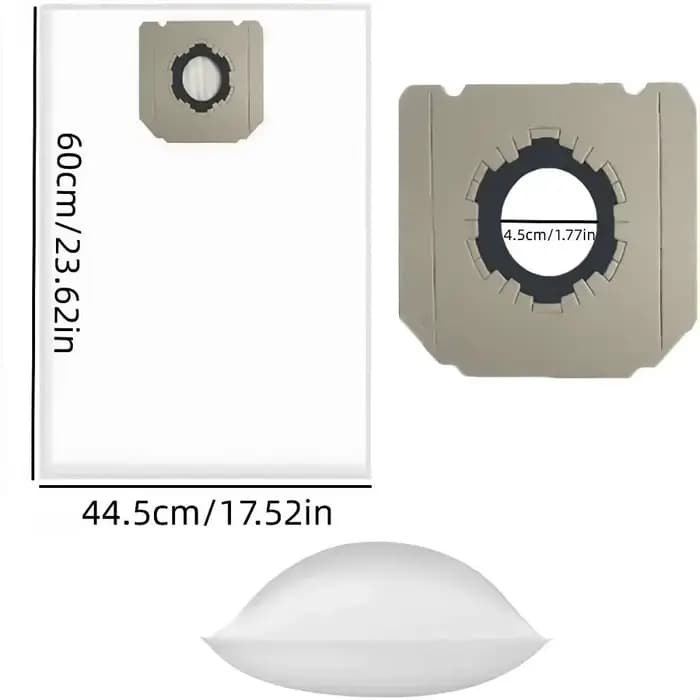 Sac à poussière pour aspirateur Karcher WD 4 WD 5 WD 6