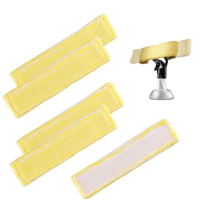 5 pièces de rechange lavables en microfibre pour nettoyeur de vitres Karcher WV2 WV5 WV6 Plus