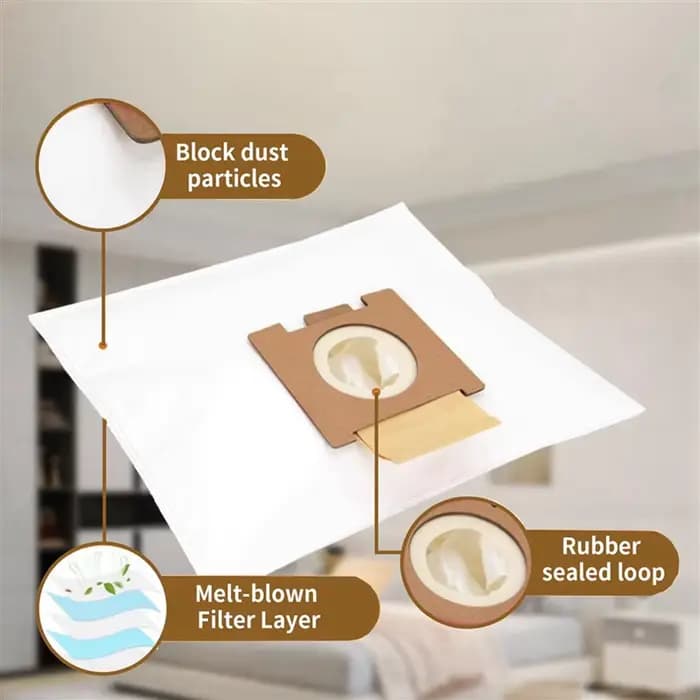 Sacs d'aspirateur A98G-20 pour Hoover H81/H81 Pure Epa/Telios Extra