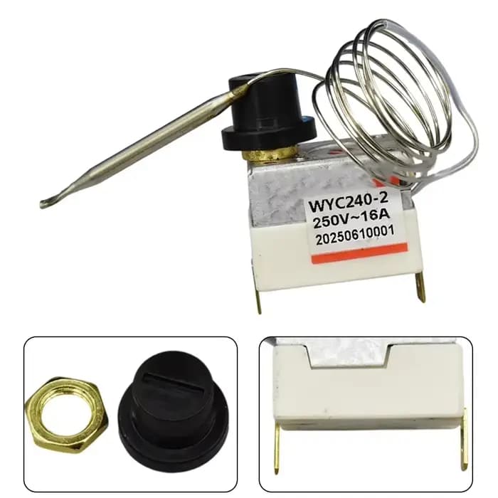 Thermostat de friteuse électrique jusqu'à 240 degrés pour frire une variété d'ingrédients, y compris des viandes, des légumes et des pâtisseries
