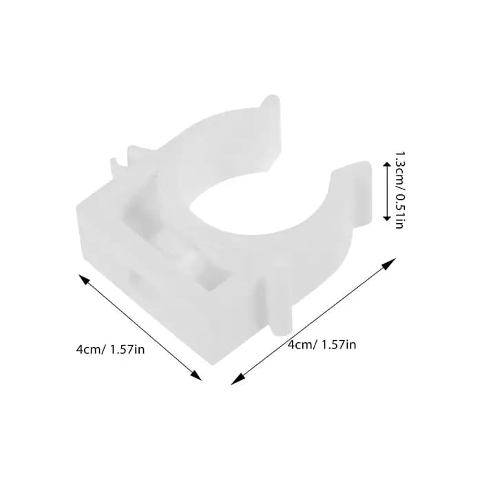 Supports de tuyaux en PVC