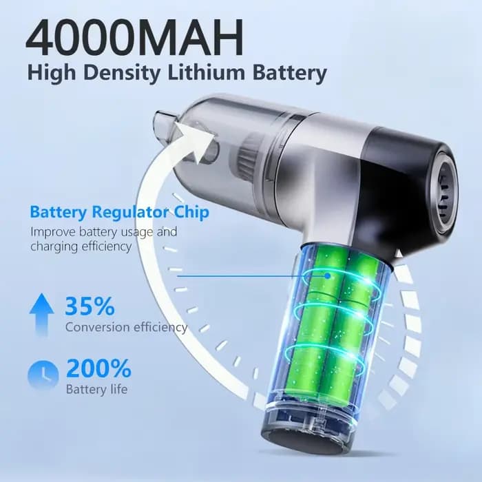 Mini aspirateur de voiture portable sans fil