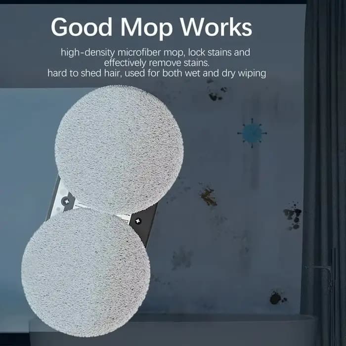 Robot de nettoyage de vitres intelligent pour la maison avec télécommande