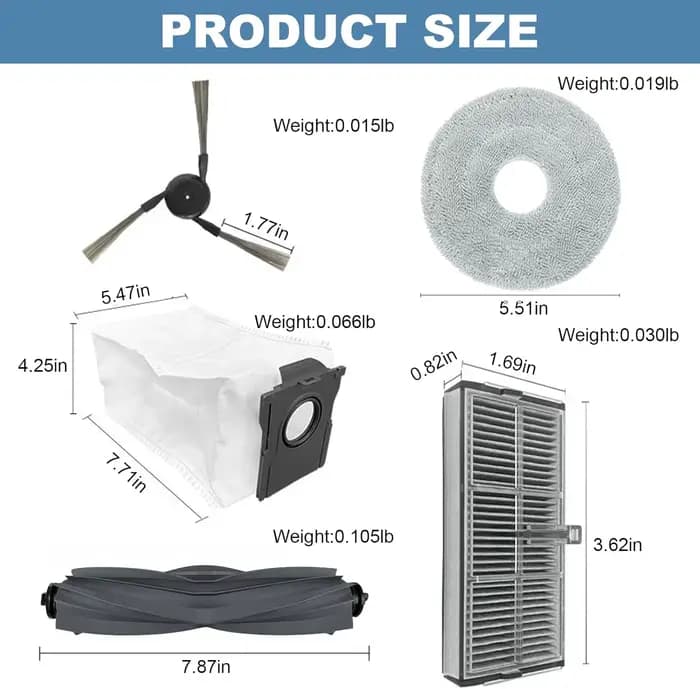 Dreame – pièces de rechange pour aspirateur Robot X40 Ultra / X40 Pro / L40