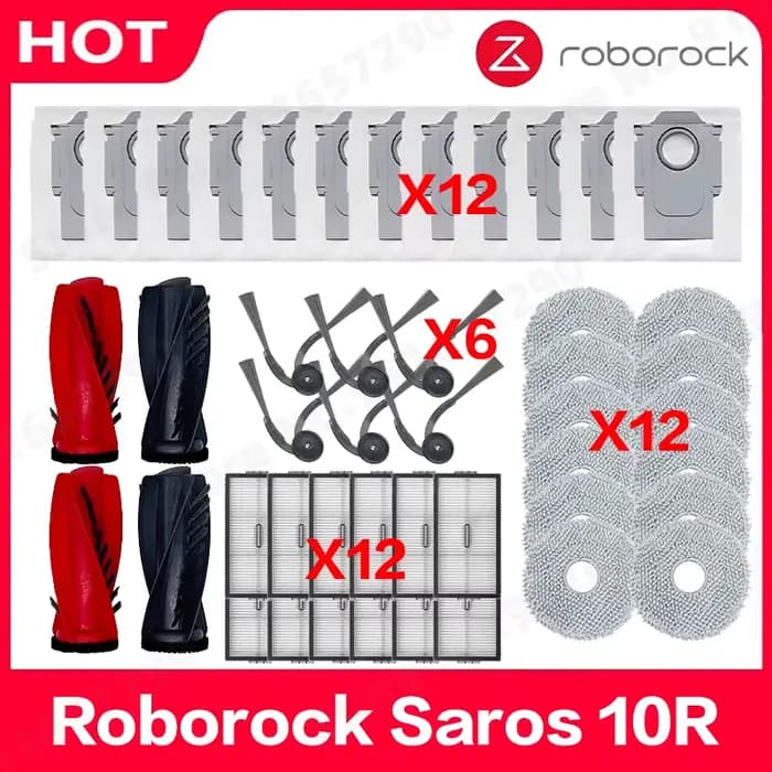 Pièces détachées Roborock Saros 10R : brosse principale