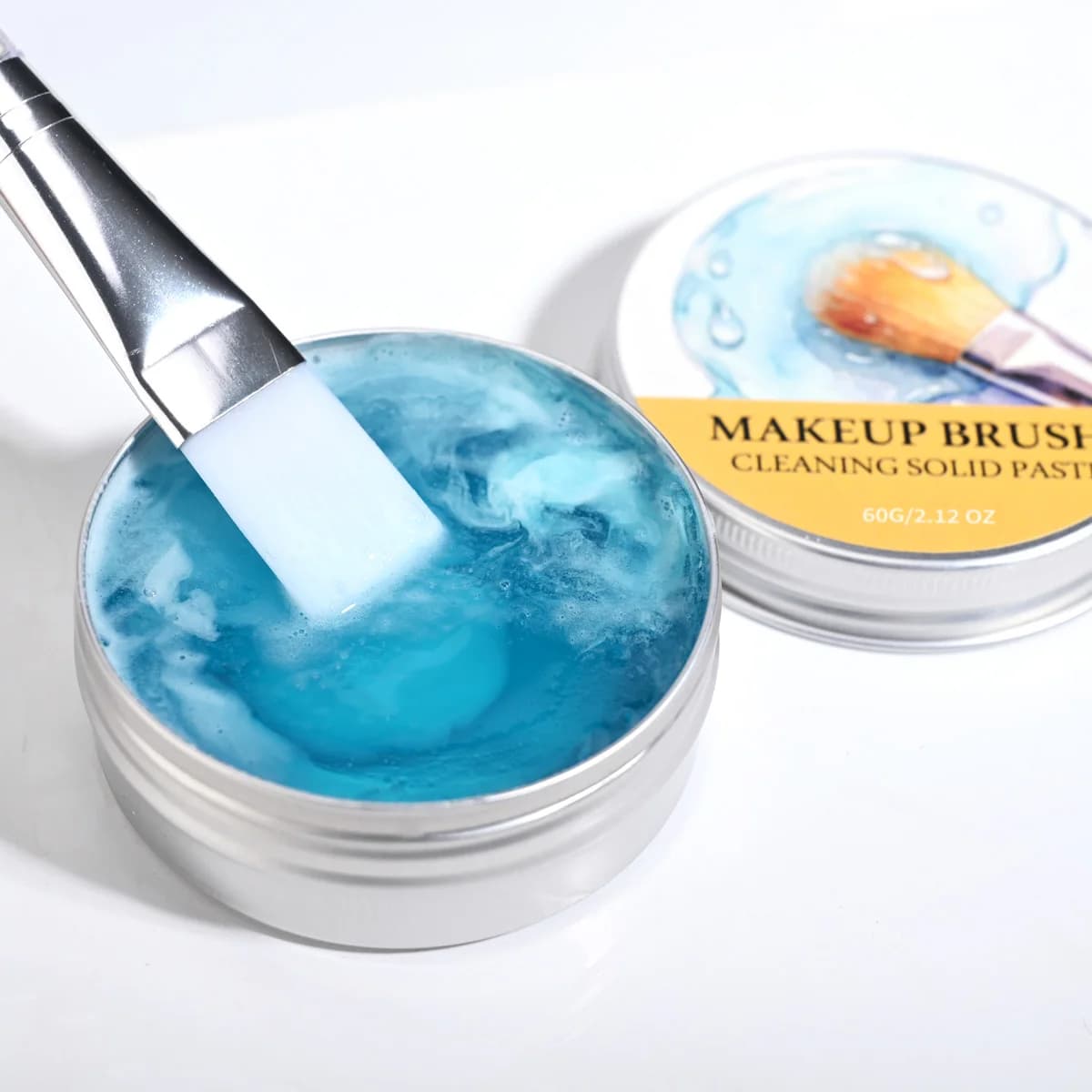 Brosse de maquillage nettoyage savon éponges de maquillage nettoyant cosmétique outils de maquillage
