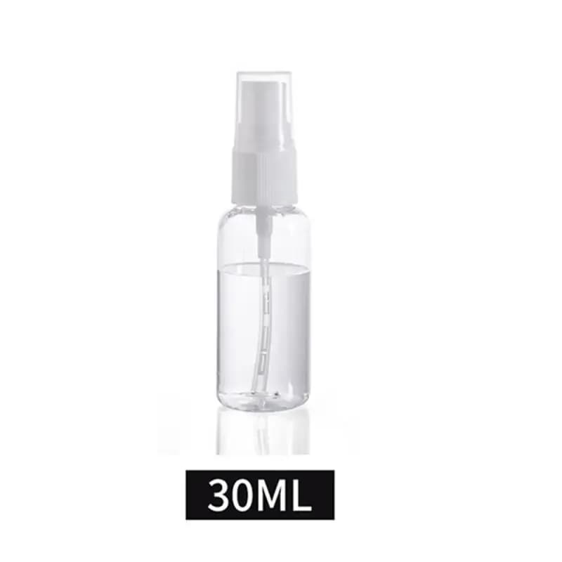 Bouteille de pulvérisation Portable en plastique transparent, 3 pièces, 30ml/50ml/100ml, arroseur po
