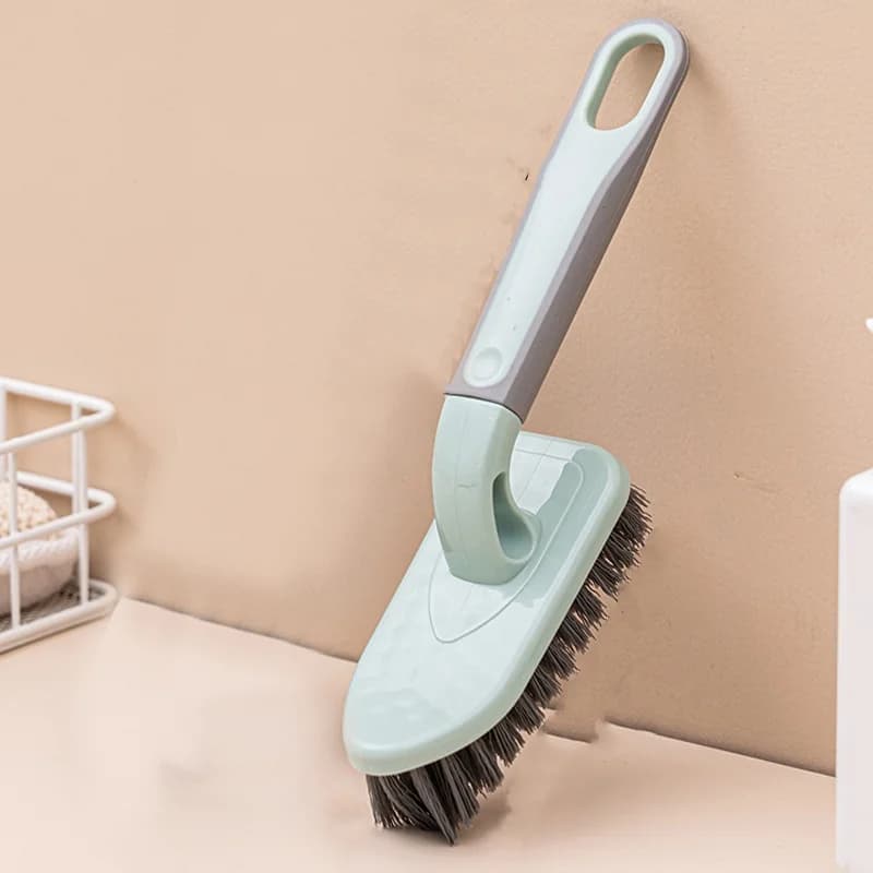 Brosse de nettoyage à long charbon dédiée aux sols et baignoires, utilisée pour nettoyer les carreau