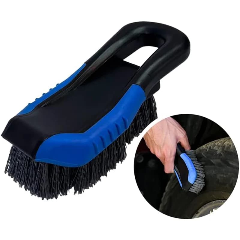 Brosse de pneu de tapis de voiture et nettoyeur de tissus d'ameublement, épurateur de brosse de tapi