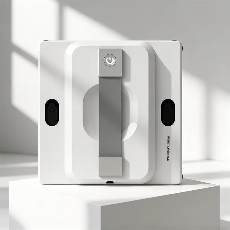 Robot nettoyeur de vitres robotisé pour le lavage des fenêtres avec 6 buses de pulvérisation, grand 