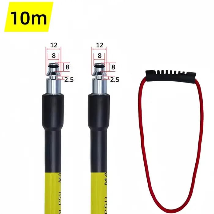 Tuyau de nettoyage haute pression 10-20m pour lave-auto, rallonge de tuyau d'arrosage pour Nilfisk /
