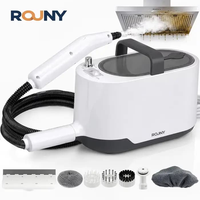 Nettoyeur vapeur haute pression portable multi-usage ROUNY, sortie vapeur puissante de 3,5 bars, cha