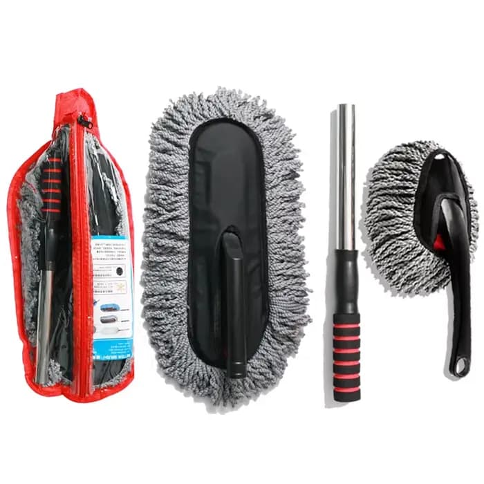SEAMETAL – vadrouille de lavage de voiture en microfibre, poignée évolutive, dépoussiéreur, Kit de b