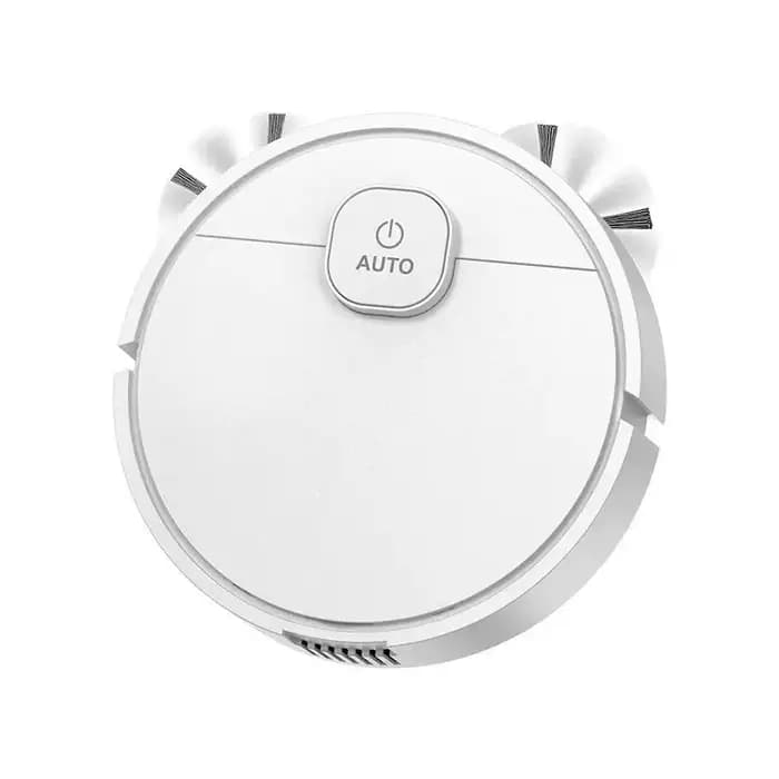 Robot de nettoyage intelligent 3-en-1 : balayage, aspiration et nettoyage, grande portée, pour pouss