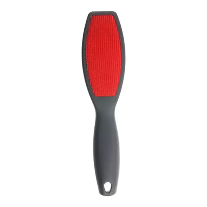 Brosse à peluches double face pour vêtements et poils d'animaux, nettoyeur de poussière électrostati